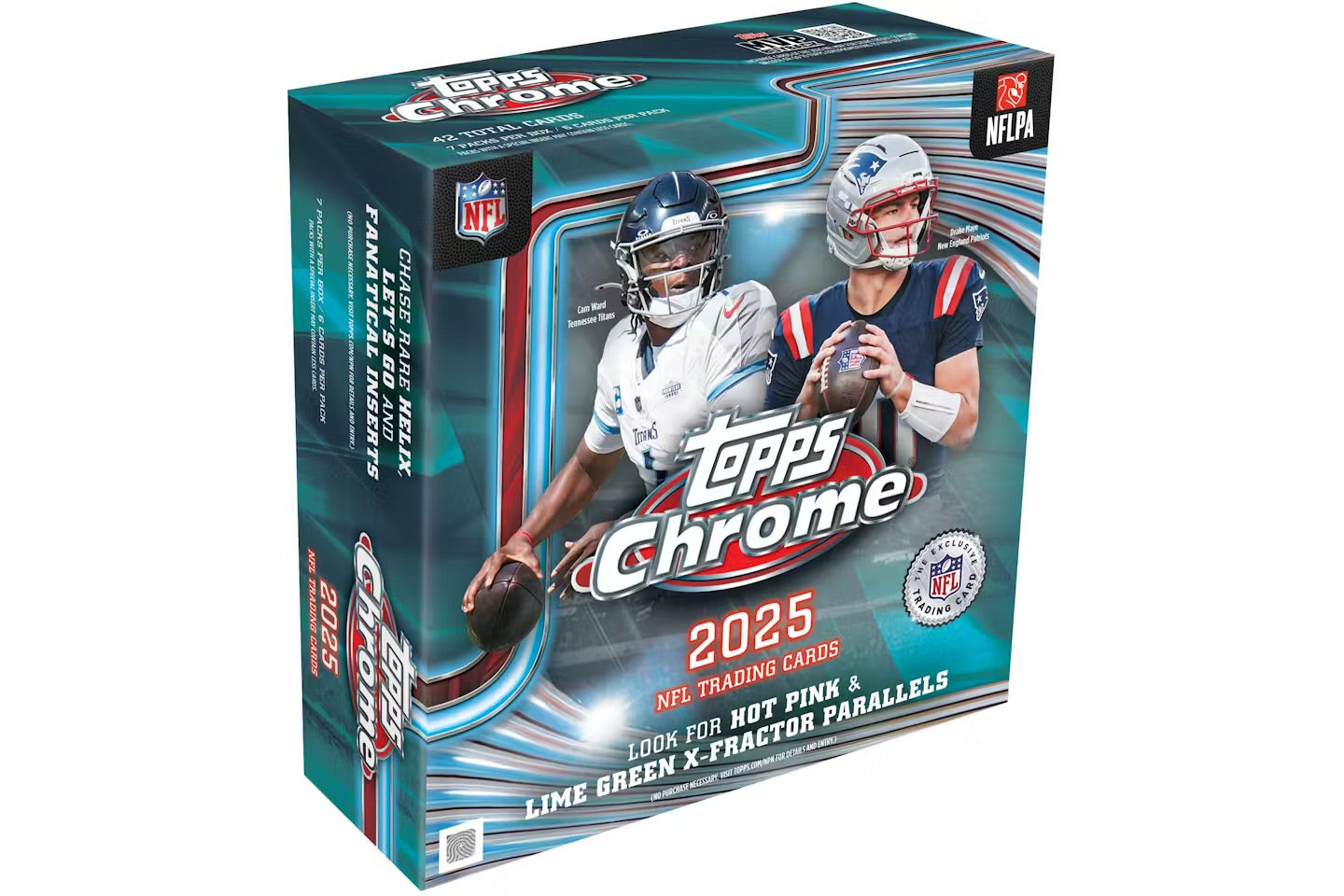 2025 Topps Chrome Football Mega Box