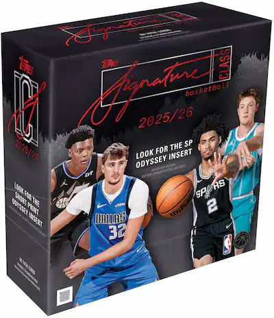 2025/26 Topps Signature Class Basketball Mega Box