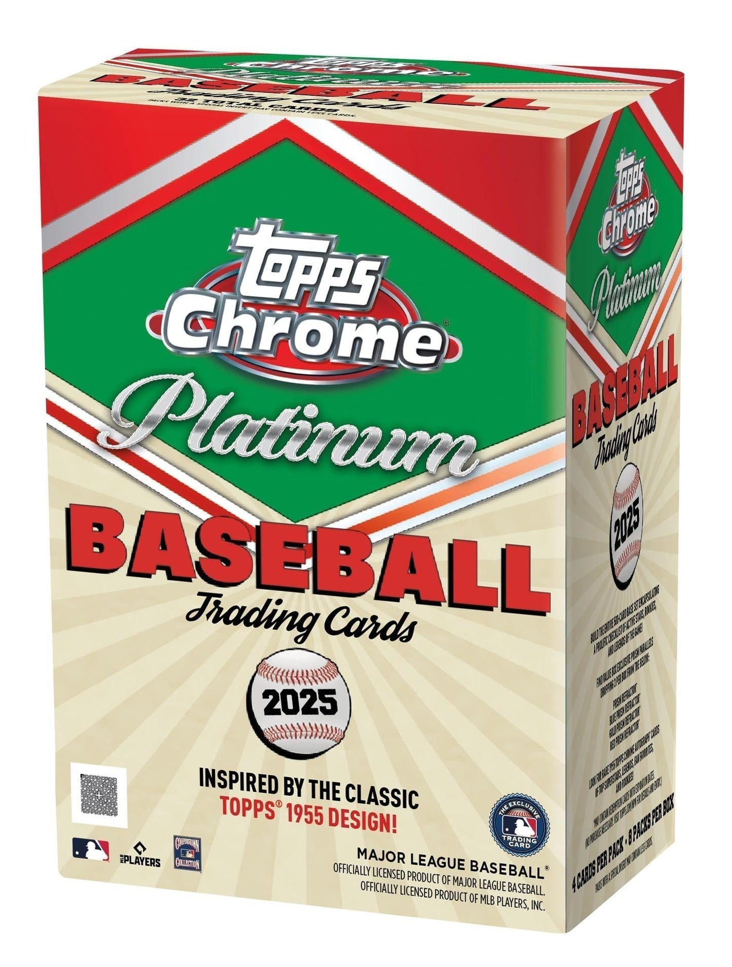2025 Topps Chrome Platinum Baseball Blaster Box