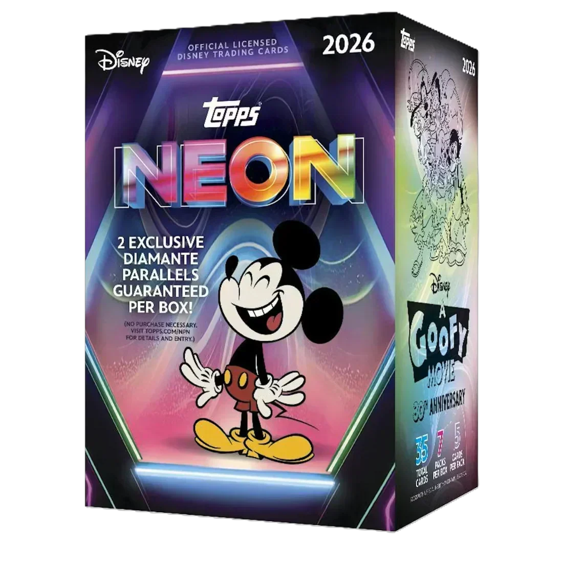 2026 Topps Disney Neon Blaster Box