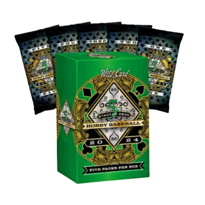 2024 Wild Card 5 Card Draw Stacked Deck Baseball Box