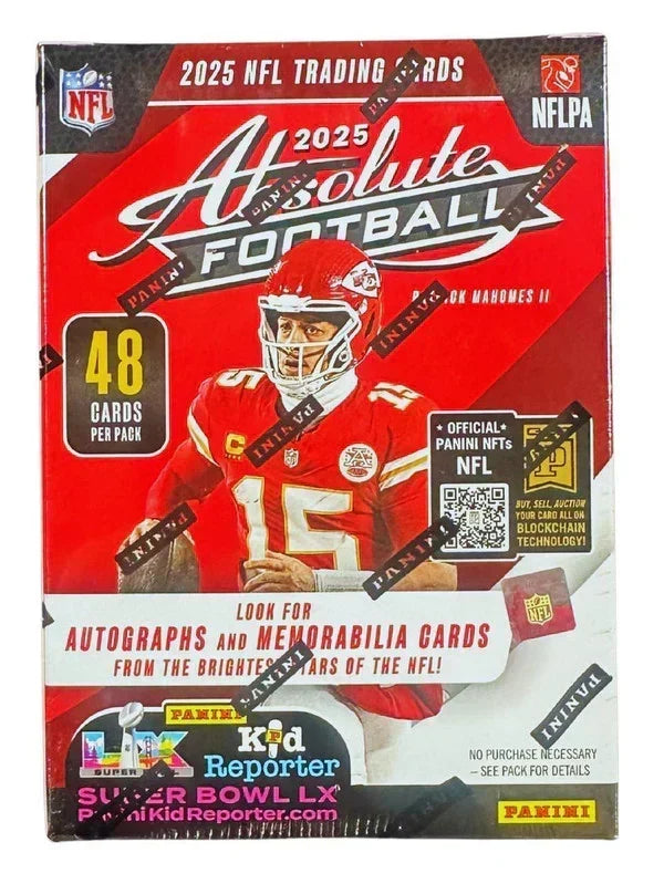 2025 Panini Absolute Football Hobby Blaster 20 Box Case