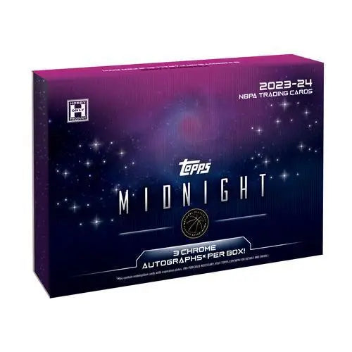2023/24 Topps Midnight Basketball Hobby 12 Box Case