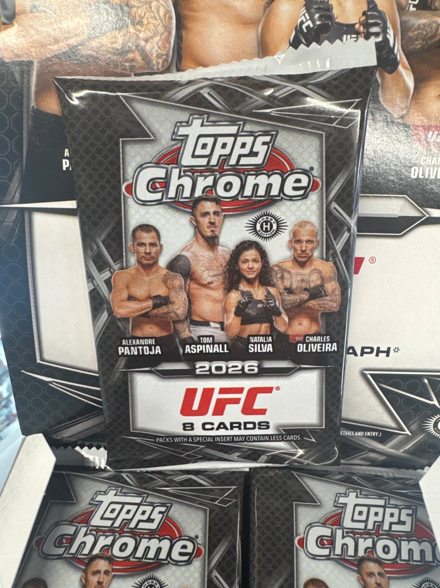 2026 Topps UFC Chrome Hobby Pack