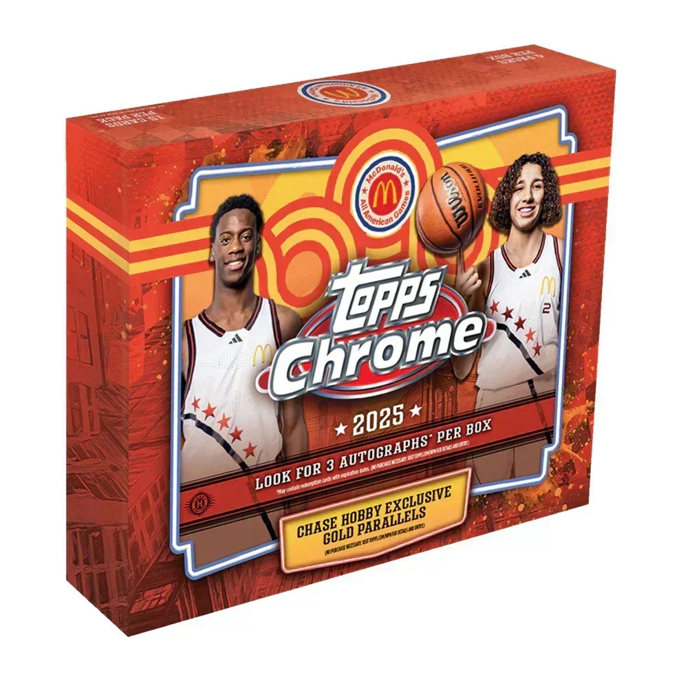 2025 Topps Chrome McDonald's All American Basketball Hobby Box