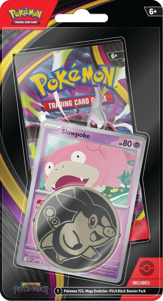Pokemon: Mega Evolution: Pitch Black: (Me05) Checklane Blister Pack