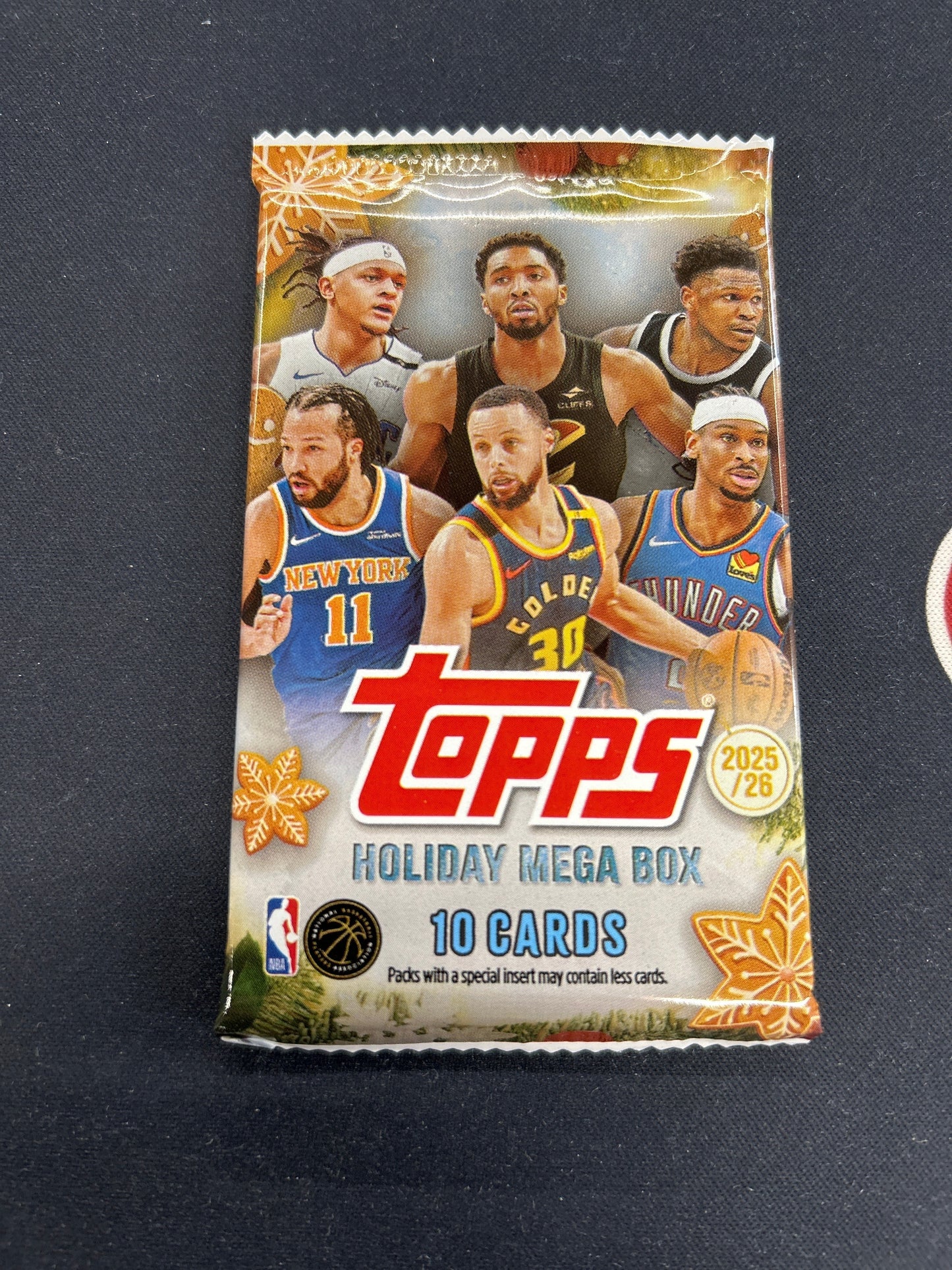 2025/26 Topps Holiday Basketball Mega Pack