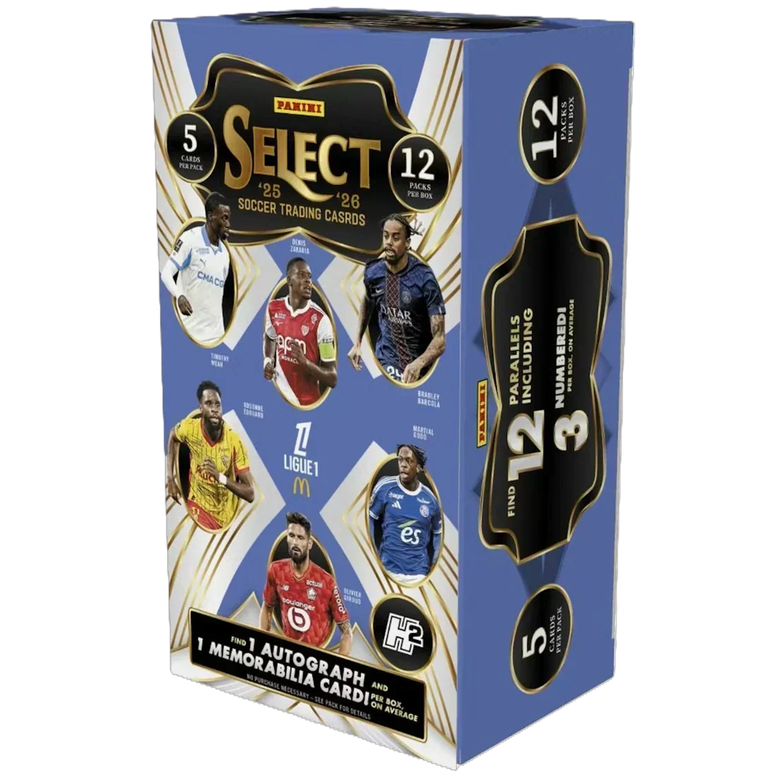 2025/26 Panini Select Ligue 1 Soccer H2 Box