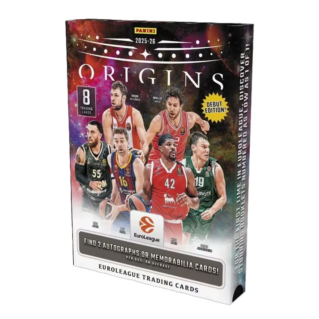 2025/26 Panini Origins EuroLeague Basketball Hobby Box