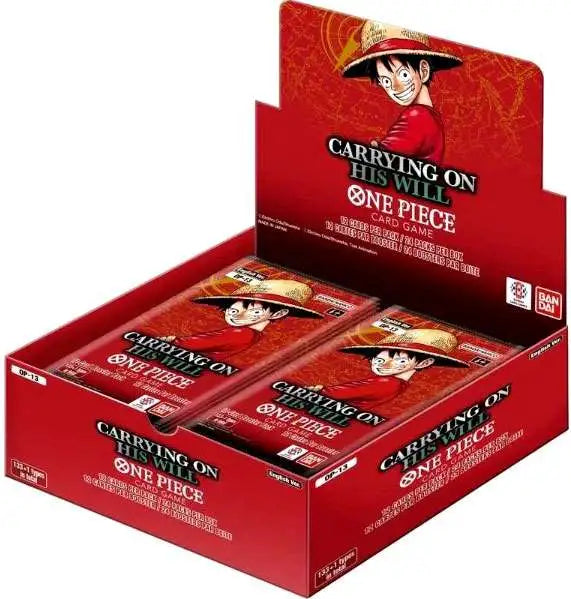 One Piece Tcg: Carrying On His Will Booster Box (Op-13)