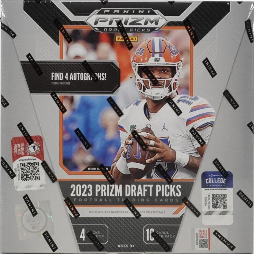 2023 Panini Prizm Collegiate Draft Picks Football Hobby Box
