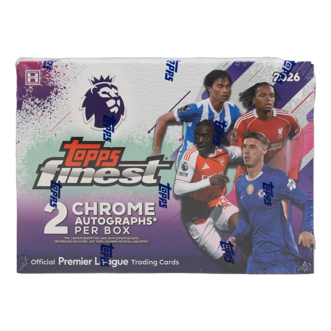2026 Topps Finest Premier League Soccer Hobby Box