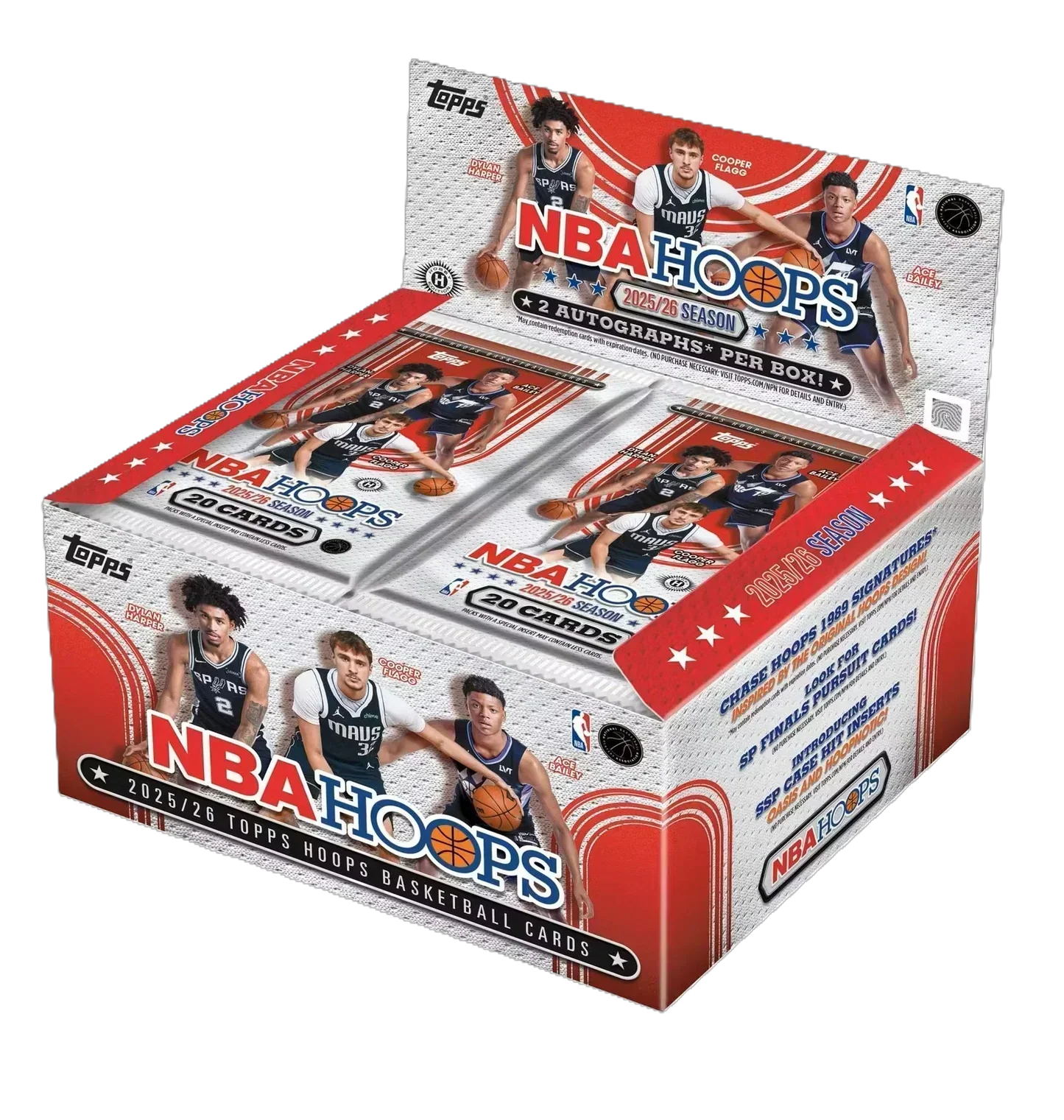 2025/26 Topps NBA Hoops Basketball Jumbo Box