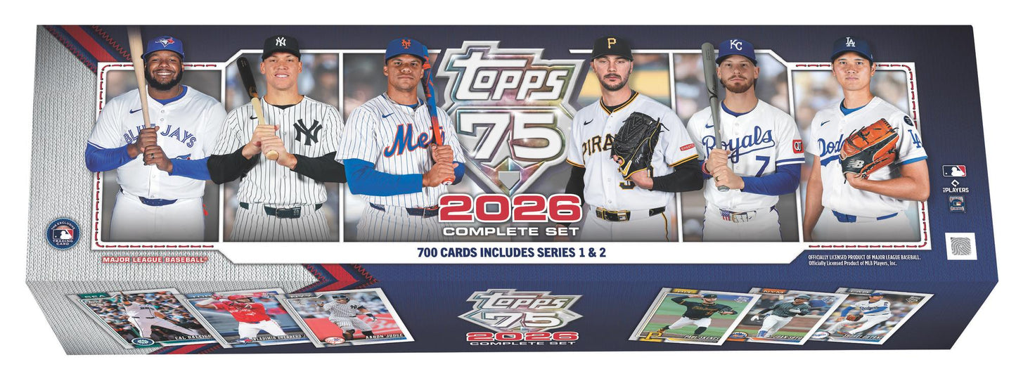 2026 Topps Complete Baseball 700 Card Factory Set