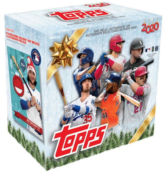 2020 Topps Holiday Baseball 16 Box Case