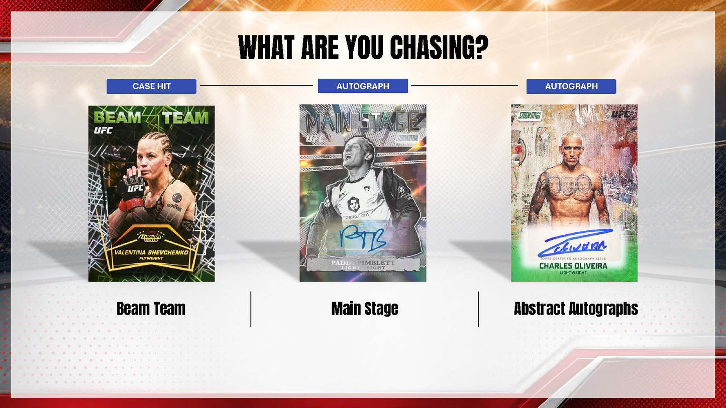 [Preorder] 2026 Topps Stadium Club UFC Value Box