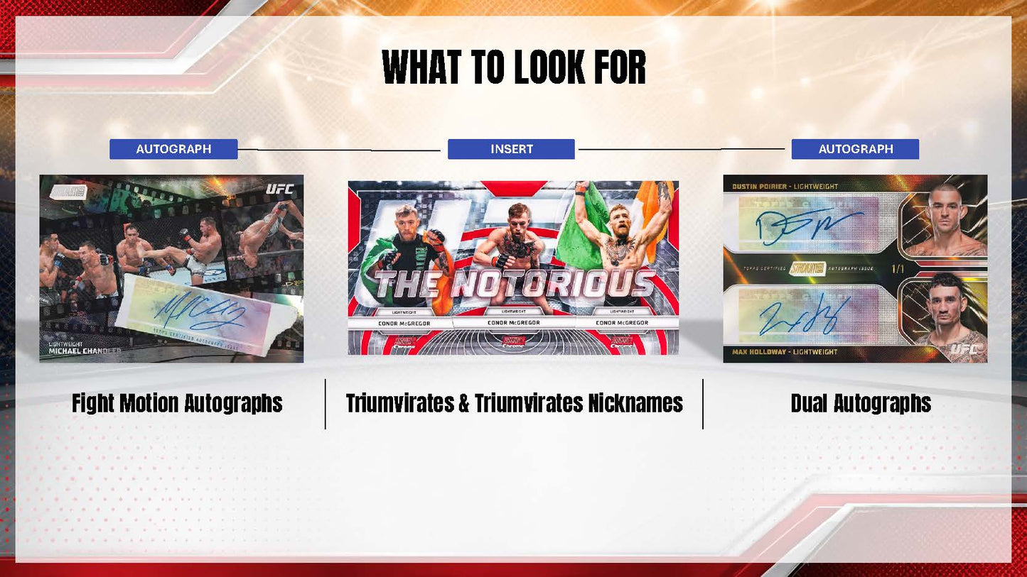 [Preorder] 2026 Topps Stadium Club UFC Value Box
