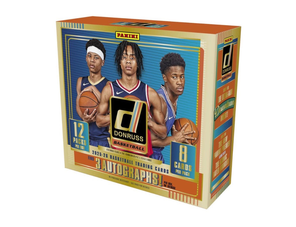 2025/26 Panini Donruss Basketball Hobby 16 Box Case