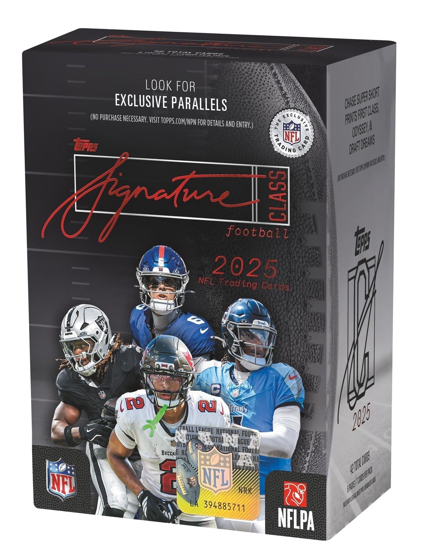 2025 Topps Signature Class Football Blaster Box