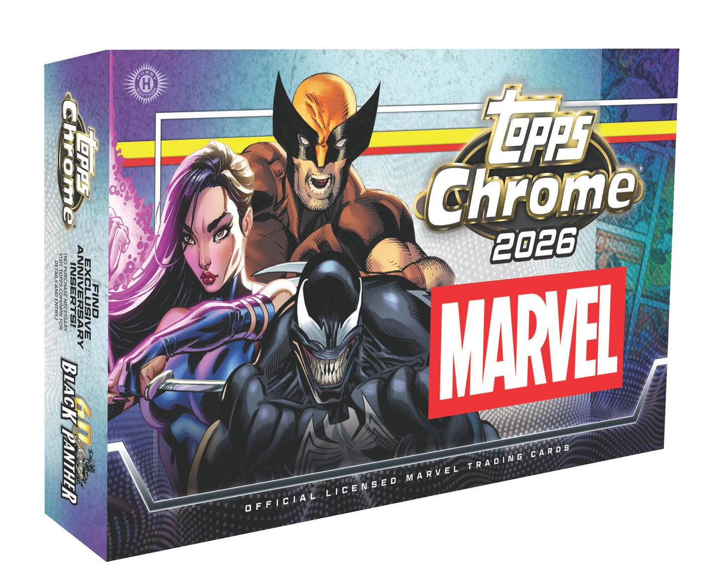 2026 Topps Chrome Marvel Comics Hobby Box