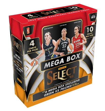 2025 Panini Select WNBA Basketball Hobby Mega 20 Box Case - Green Ice Prizms