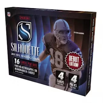 2025 Panini Silhouette Football Hobby Box