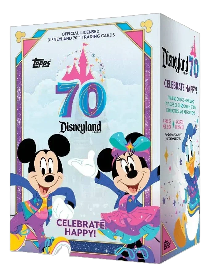 2025 Topps Disneyland 70th Anniversary Blaster Box