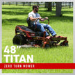 Toro 48 in. TITAN(R) MyRIDE(R) Zero Turn Mower Model# (76411)