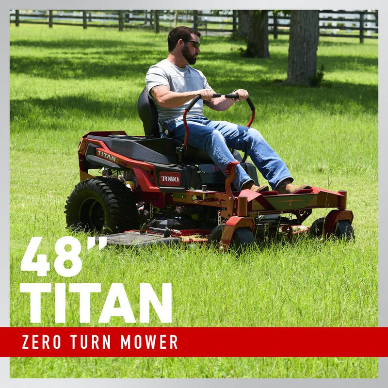 Toro 48 in. TITAN(R) MyRIDE(R) Zero Turn Mower Model# (76411)