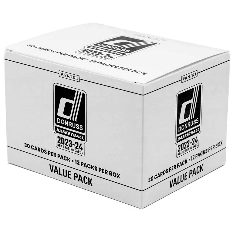 2023-24 Panini Donruss Basketball Fat Pack Box 12 Packs (Holo Pink Laser)