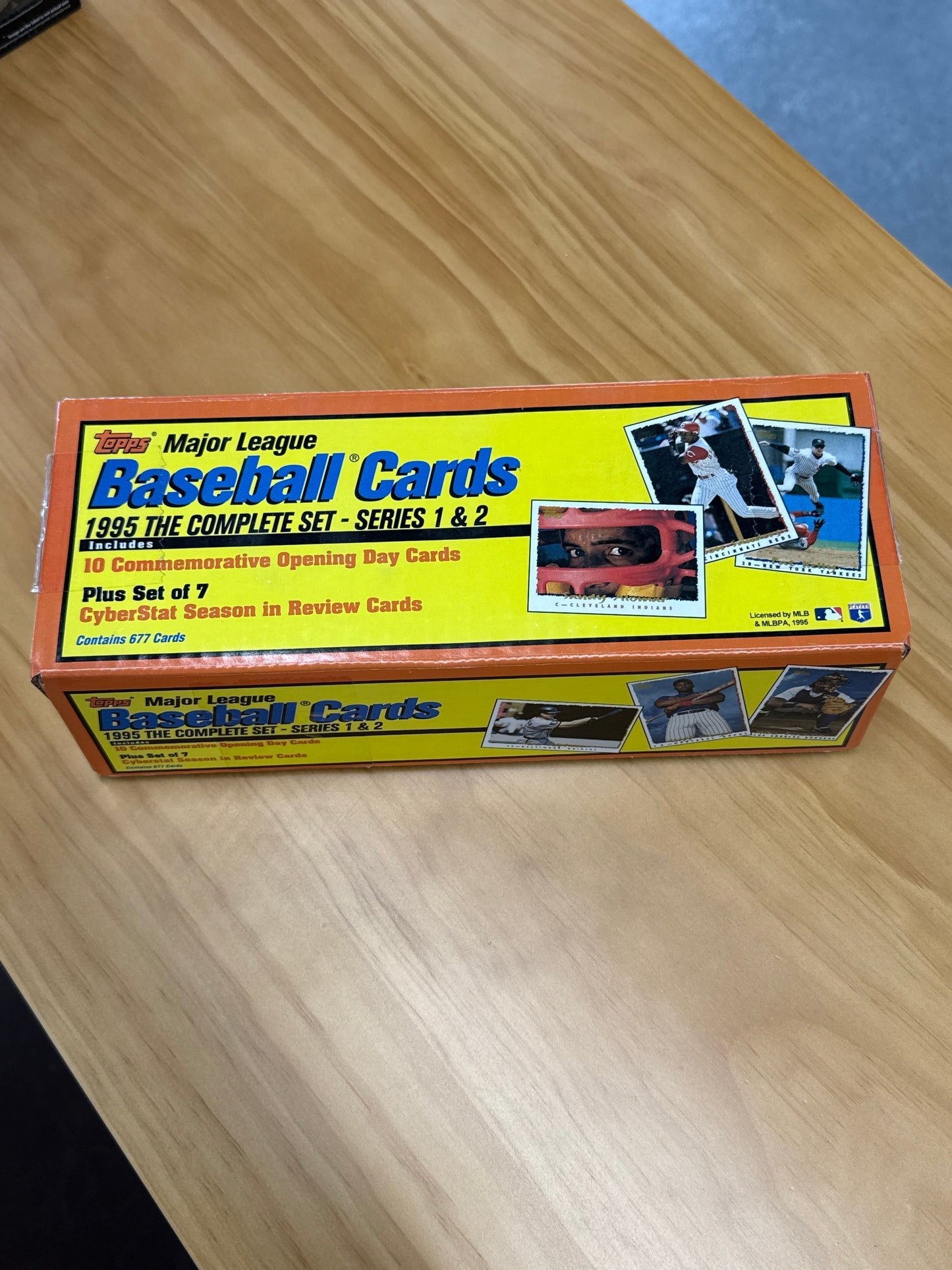 1995 Topps Baseball Complete Series 1 & 2 Factory Set - Unsealed