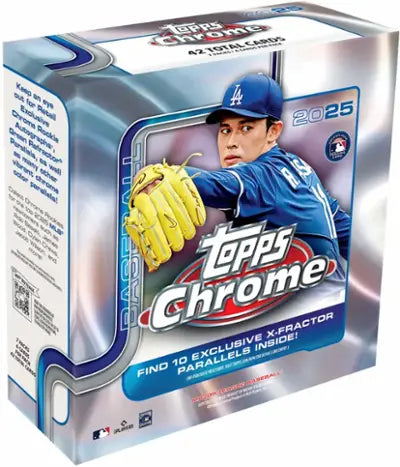 2025 Topps Chrome Baseball Mega Box