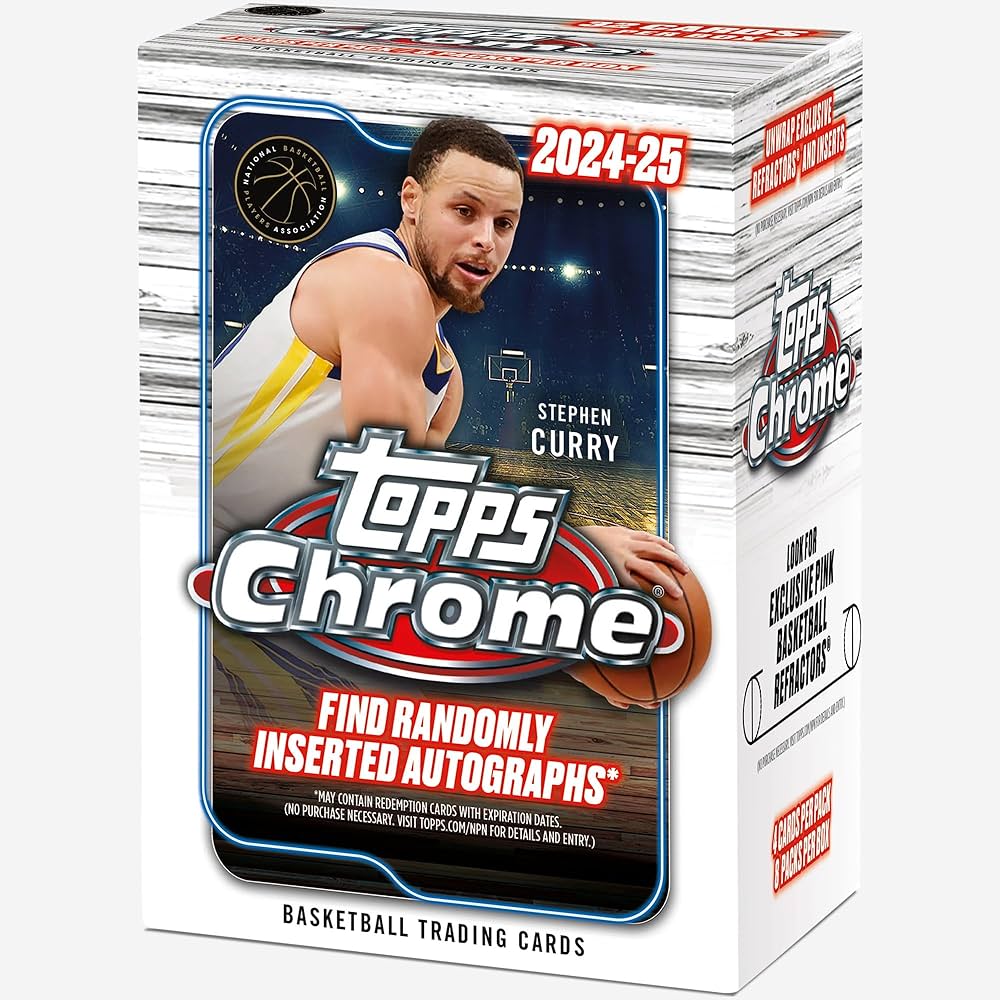 2024/25 Topps Chrome Mega Basketball 20 Box Case