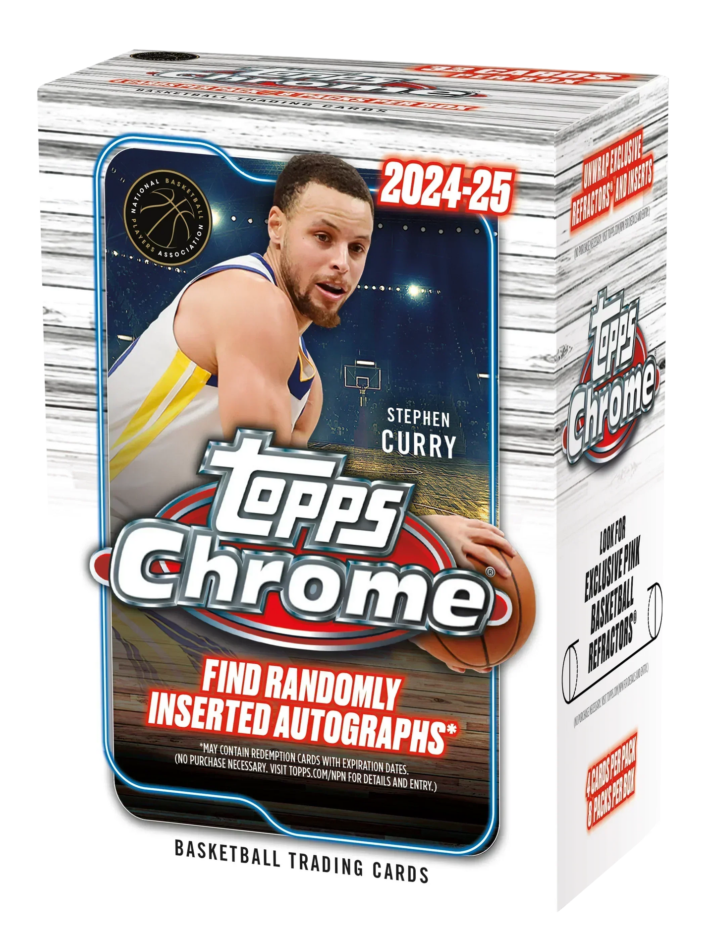 2024/25 Topps Chrome Basketball Blaster 40 Box Case
