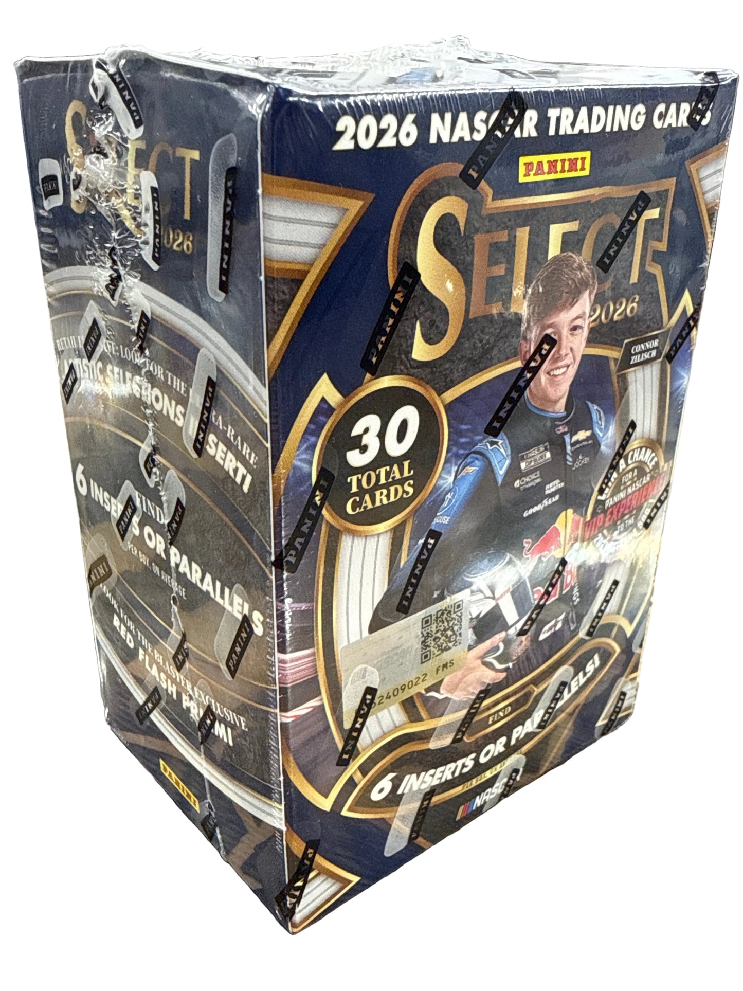2026 Panini Select Nascar Trading Card Hobby Blaster Case - Red Flash