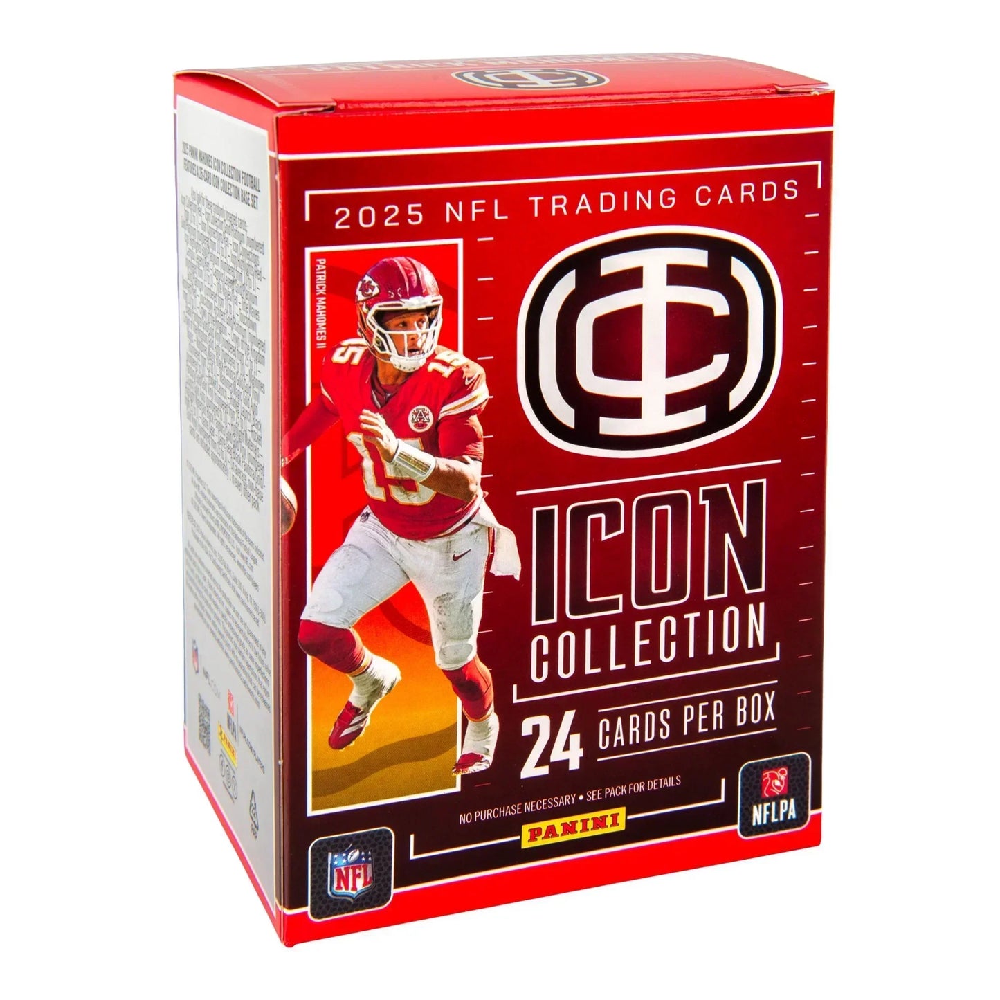 2025 Patrick Mahomes Icon Collection Football Panini Trading Cards Blaster Box