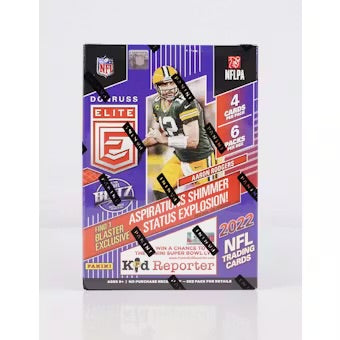2022 Panini Donruss Elite Football Blaster Box