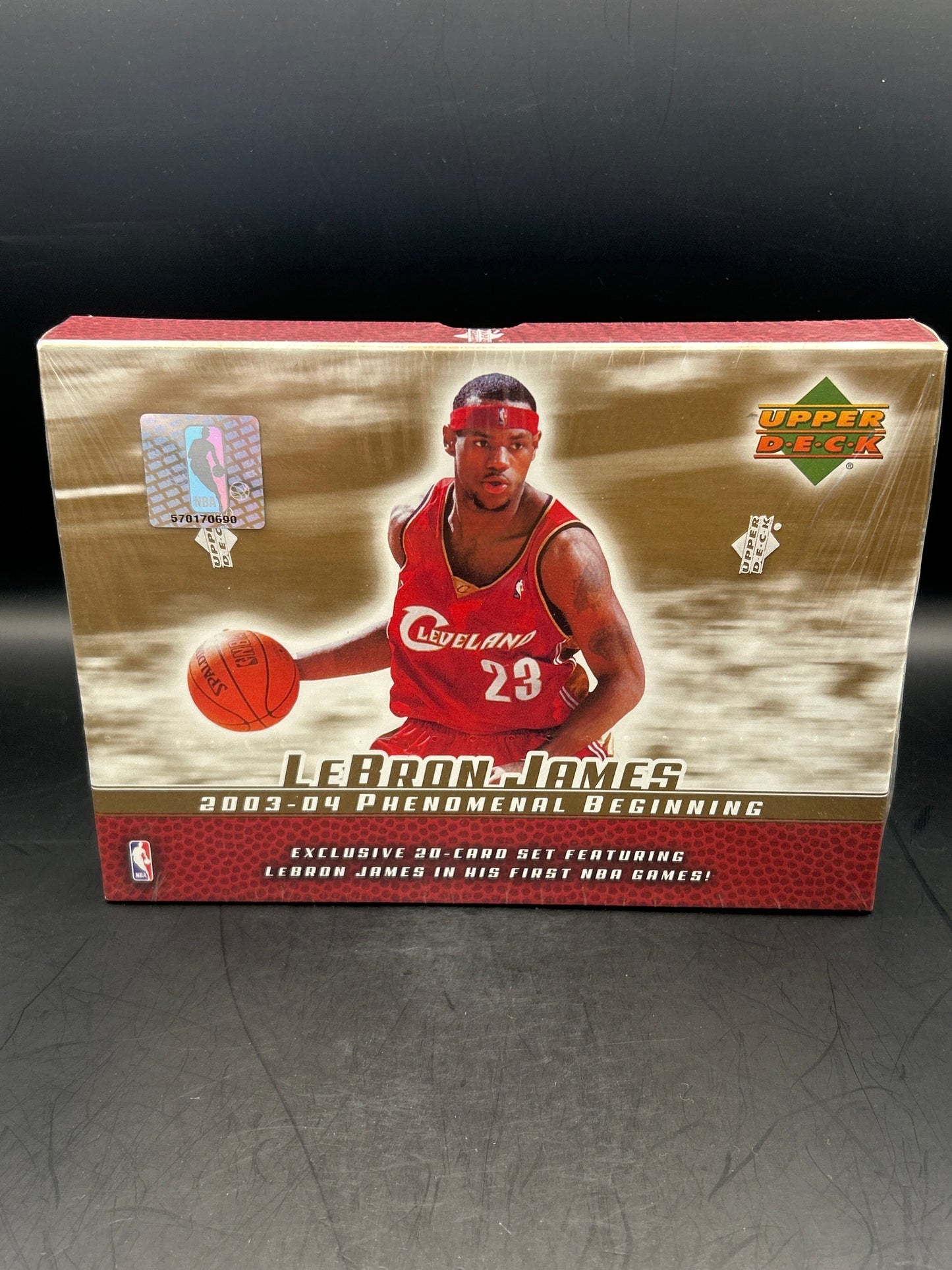 2003-04 Upper Deck LeBron James Phenomenal Beginning 20-Card Set Sealed