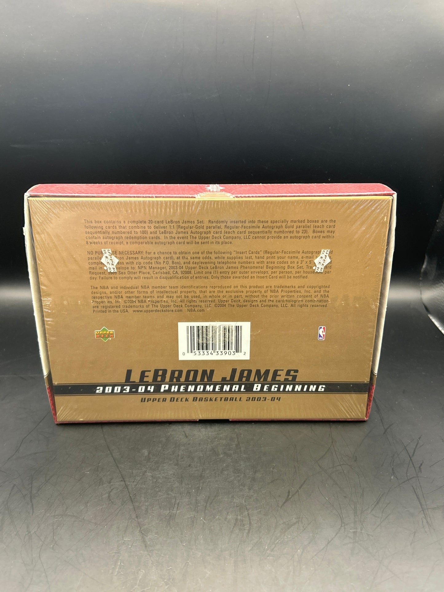 2003-04 Upper Deck LeBron James Phenomenal Beginning 20-Card Set Sealed