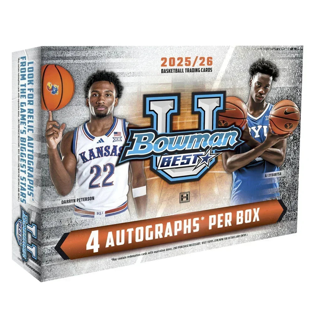 2025/26 Bowman University Best Basketball Hobby Box