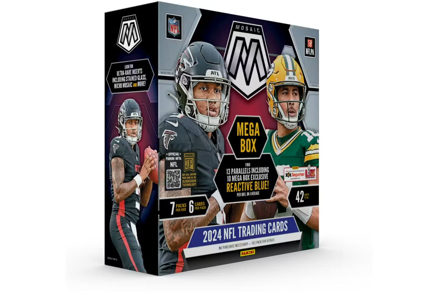 2024 Panini Mosaic Football Mega Box (Reactive Blue)
