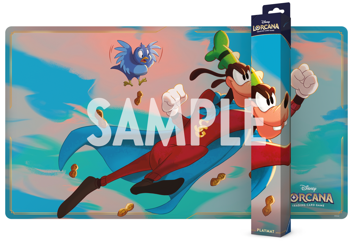Lorcana Supplies: Wilds Unknown: Goofy - Super Goof Playmat