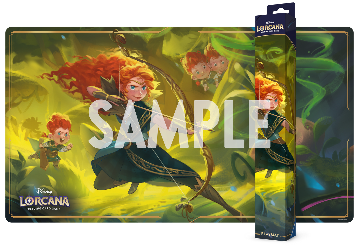 Lorcana Supplies: Wilds Unknown: Merida - Gifted Archer Playmat