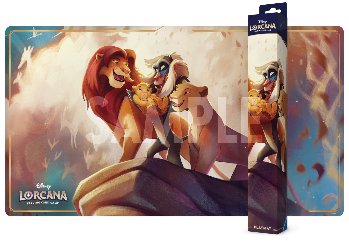 Lorcana Supplies: Attack of the Vine!: Circle of Life Playmat