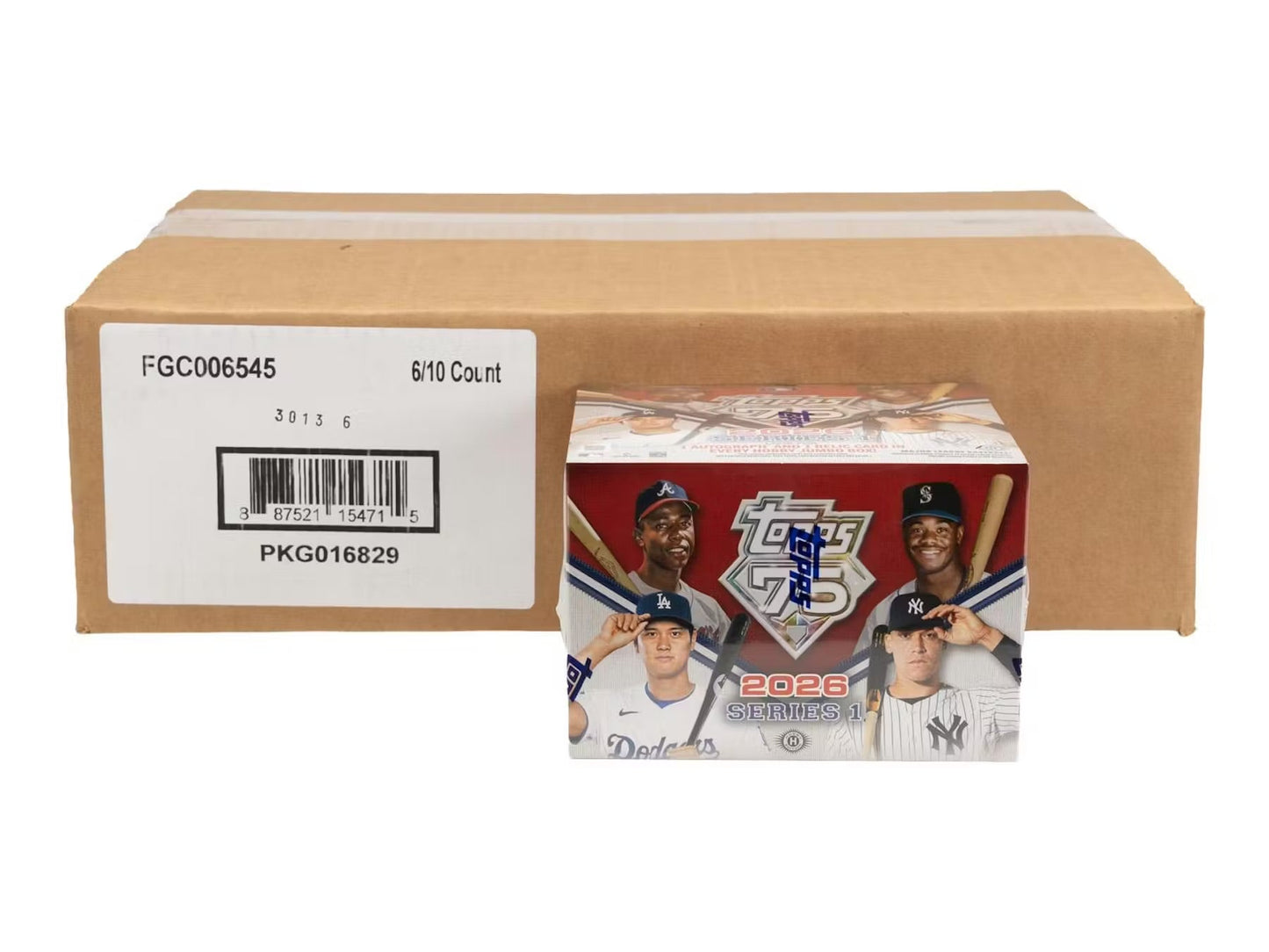 2026 Topps Series 1 Baseball Jumbo Case