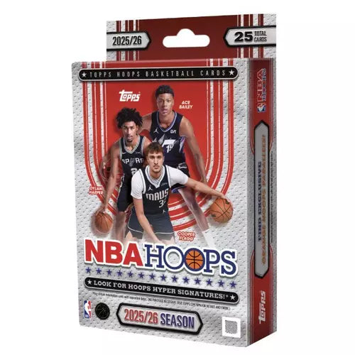 2025/26 Topps NBA Hoops Basketball Hanger Box