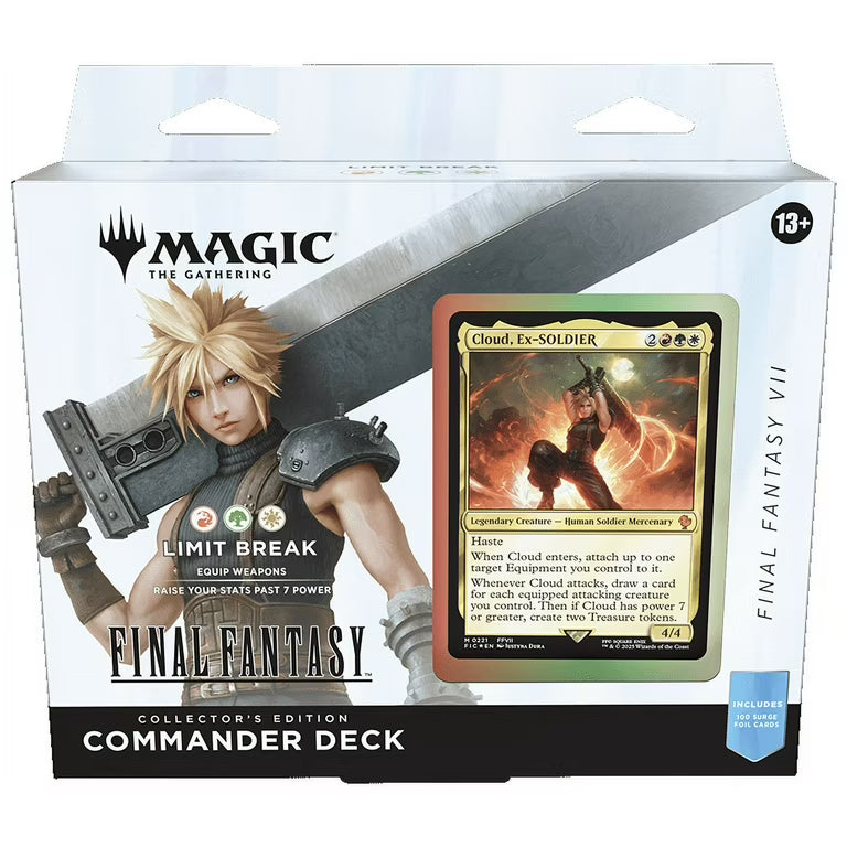Magic: Universes Beyond: Final Fantasy Collector Commander Deck Limit Break