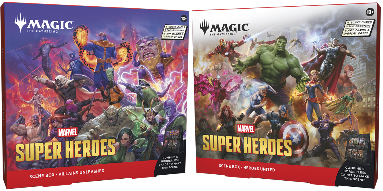 Magic the Gathering: Marvel Super Heroes: Scene Box