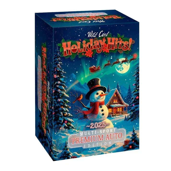 2025 Wild Card Holiday Hits Multi Sport Premium Auto Edition Box