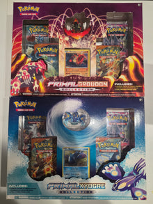Pokemon: Primal Groudon and Primale Kyogre - Set of 2 Collection (See pictures)